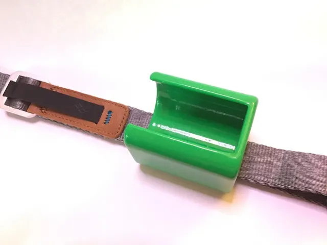 Film container holder attachment for Leash strap