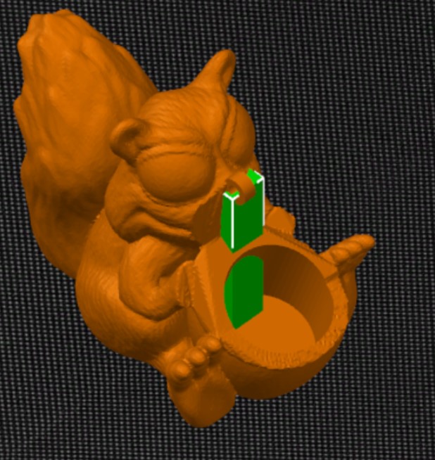 Miniatura 2 do modelo 3D Squirrel feeder