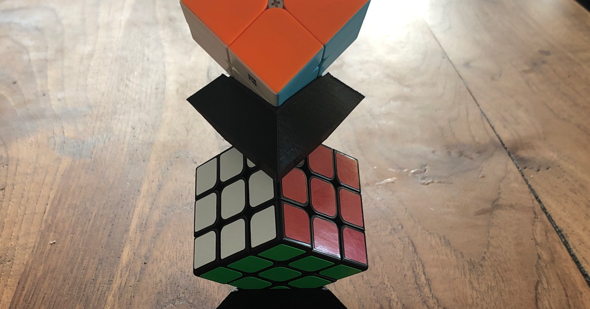 Rubik's Cube (Speedcube) Stack by ohuf | Download free STL model ...