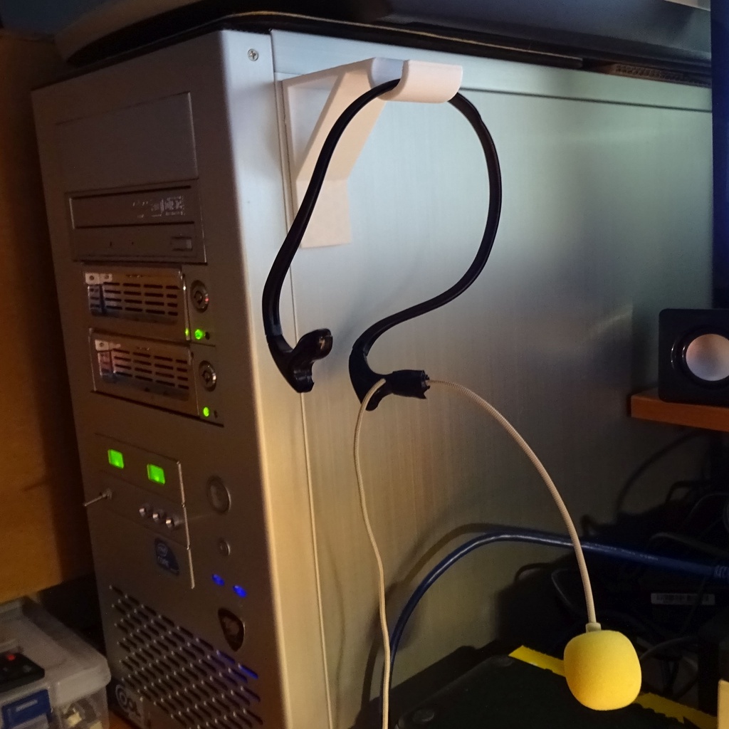 Headset Hanger (Galgen zum Aufhängen eines Headsets)
