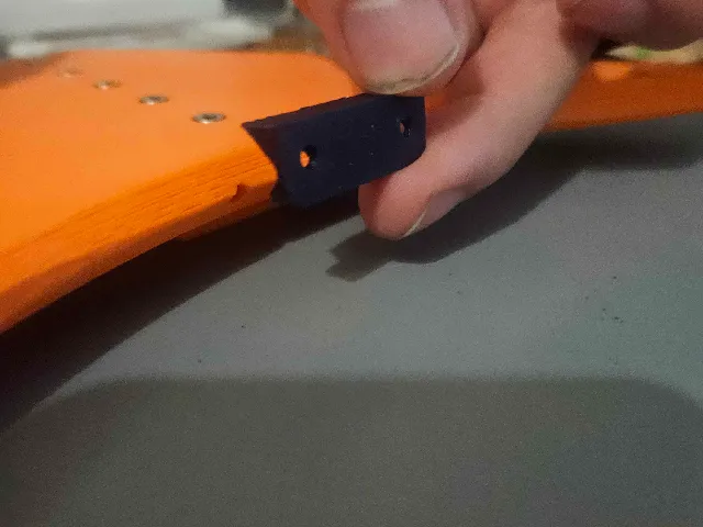 Bed holder 40mm to 110mm screw conversion