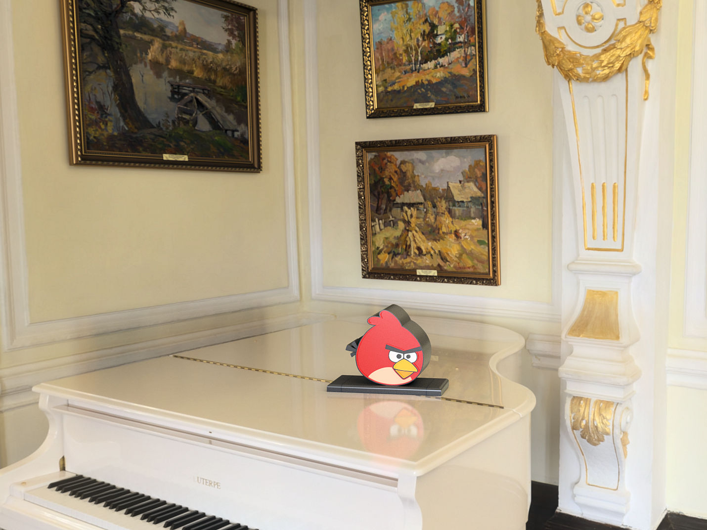 Angrybirds glowing wled or led