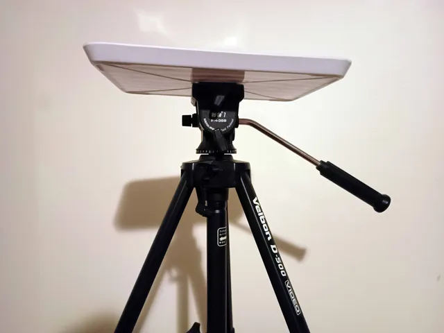 Using a Camera Tripod as a table