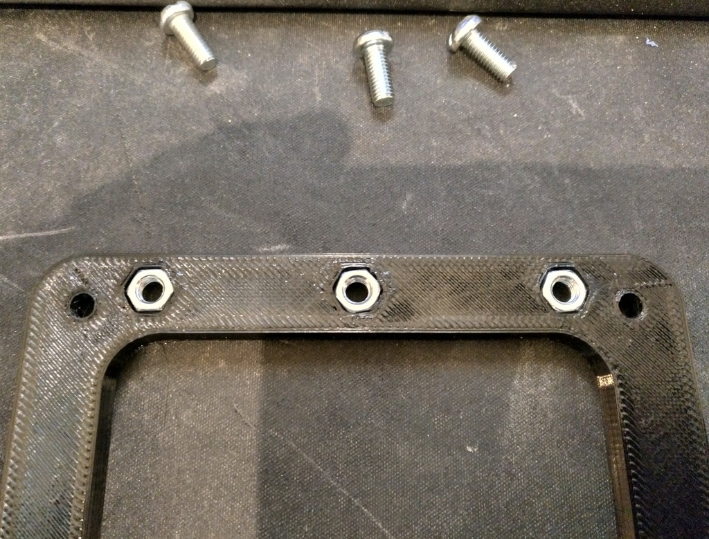 VESA to Pegboard Adapter by blkhawk Download free STL model