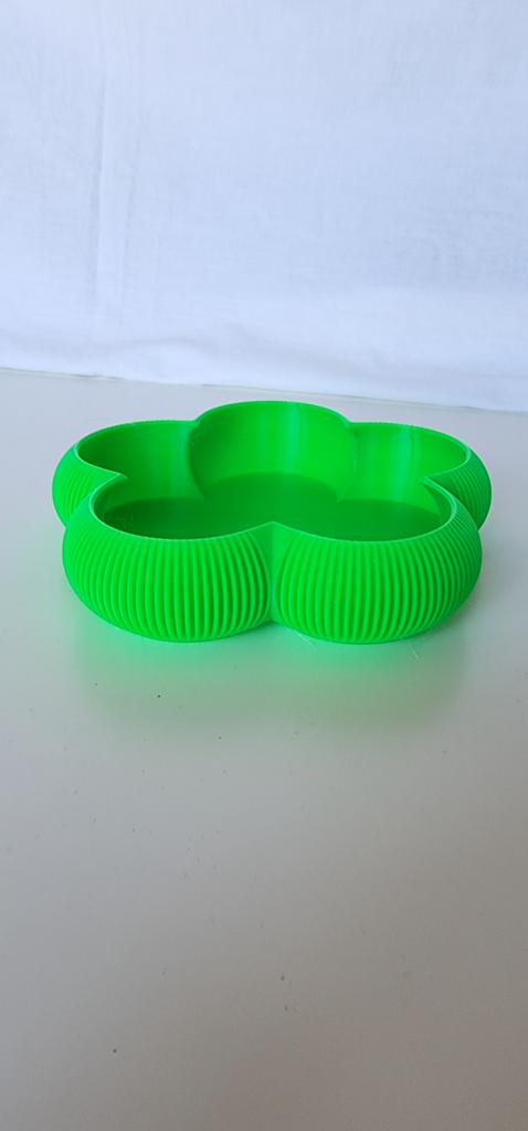 Ultimate Stackable Ribbed Organizer Bowl (Floral Edition - V3) | Interlocking & No-Slip 3D model