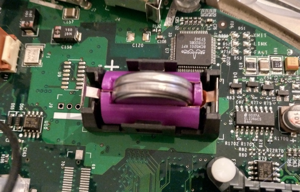 Cr2032 to ER14250 adapter