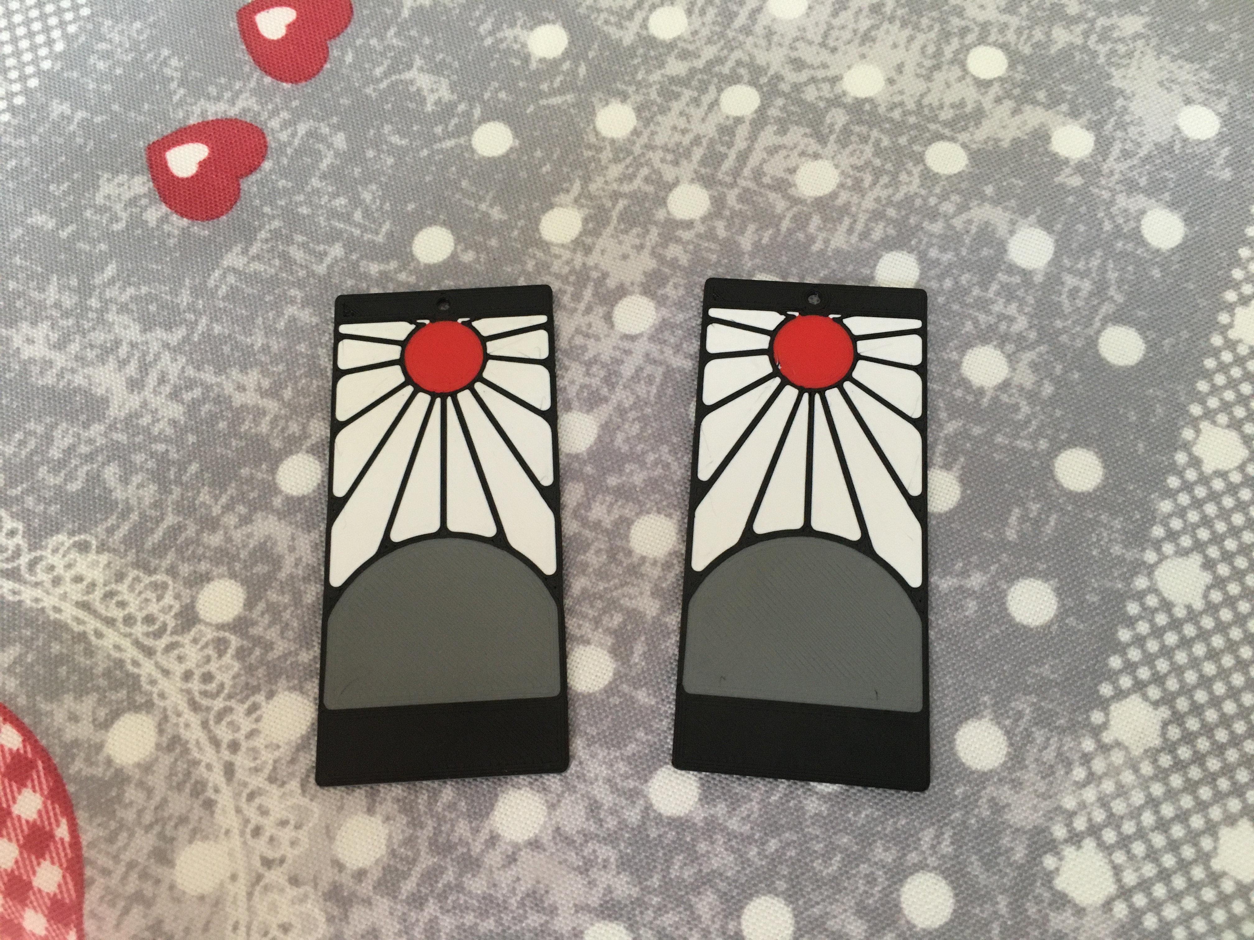Demon Slayer Tanjiro's earrings