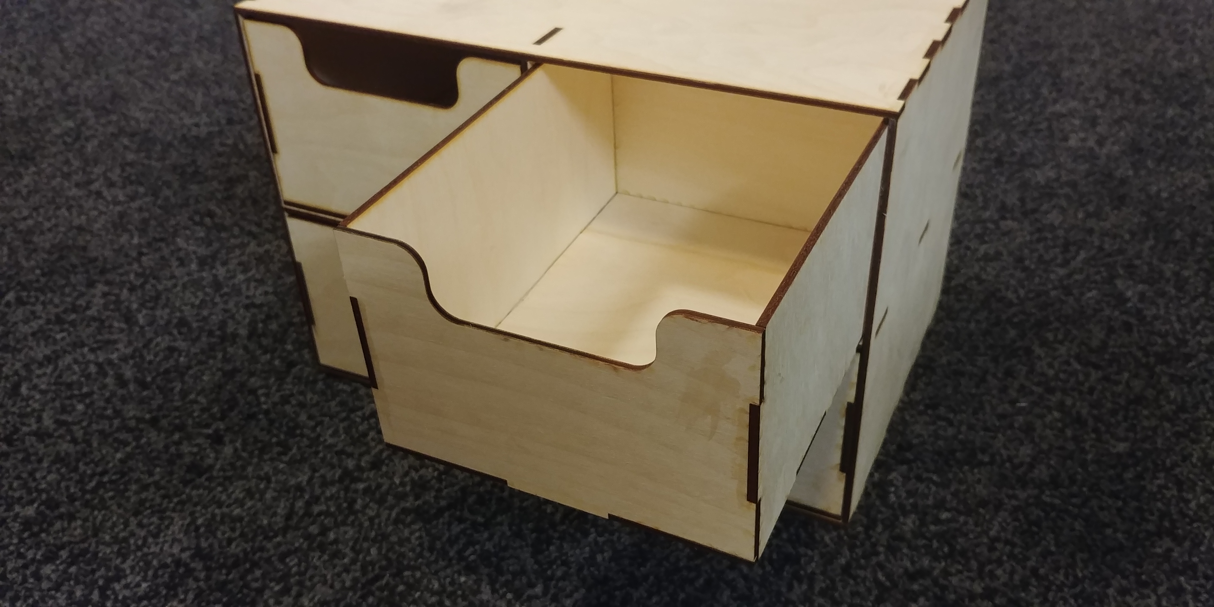 Miniatura 2 do modelo 3D Desktop Drawers