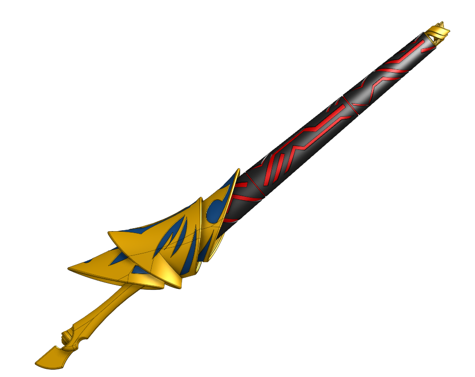 Gilgamesh's Sword of Rupture(Fate Stay Knight) 3D model
