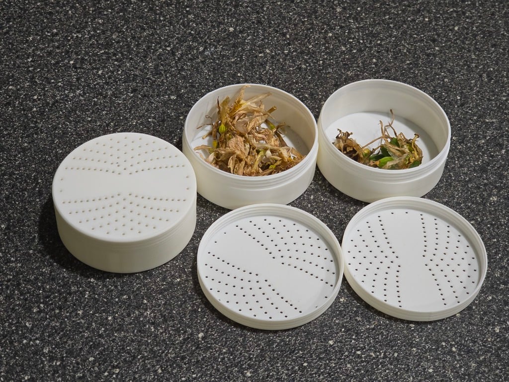 Customisable Parametric Screwtop Container 3D model