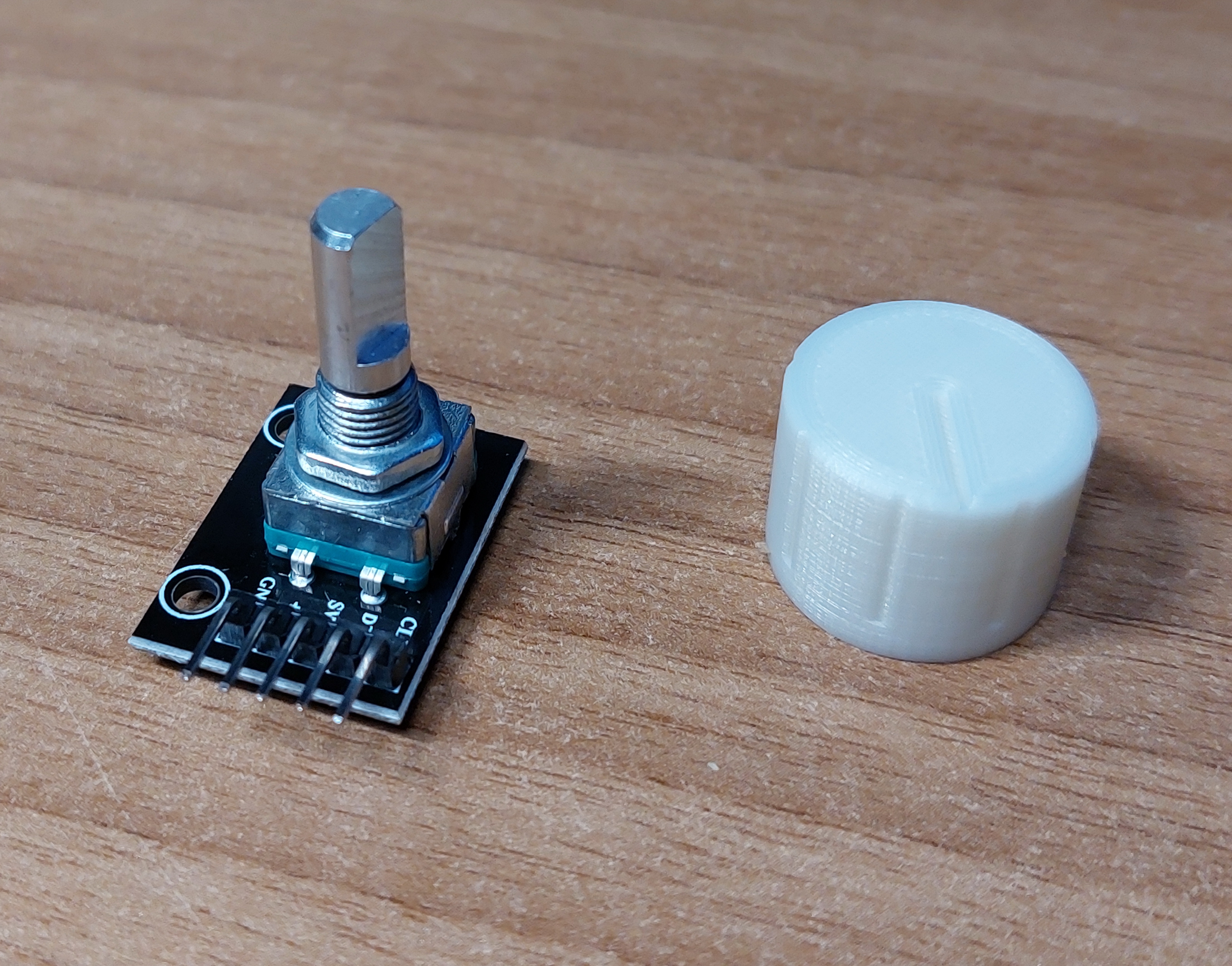 Miniatura 2 do modelo 3D Rotary encoder Knob
