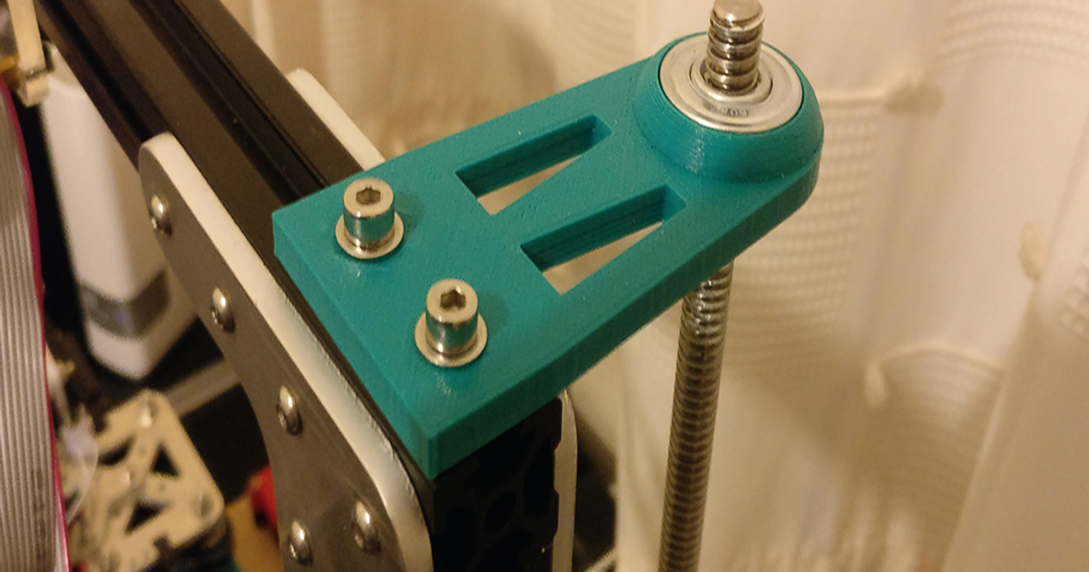 Lead Screw Guide by Twxii Download free STL model