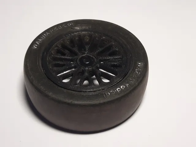 Drift rim and tire for Maverick Strada RX RC car