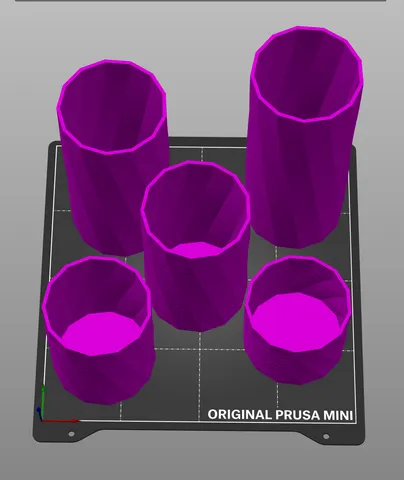 Tridecagon Container Set