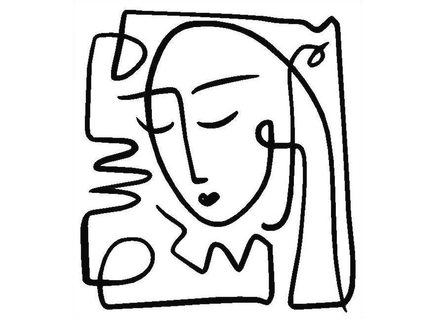 picasso simple drawings