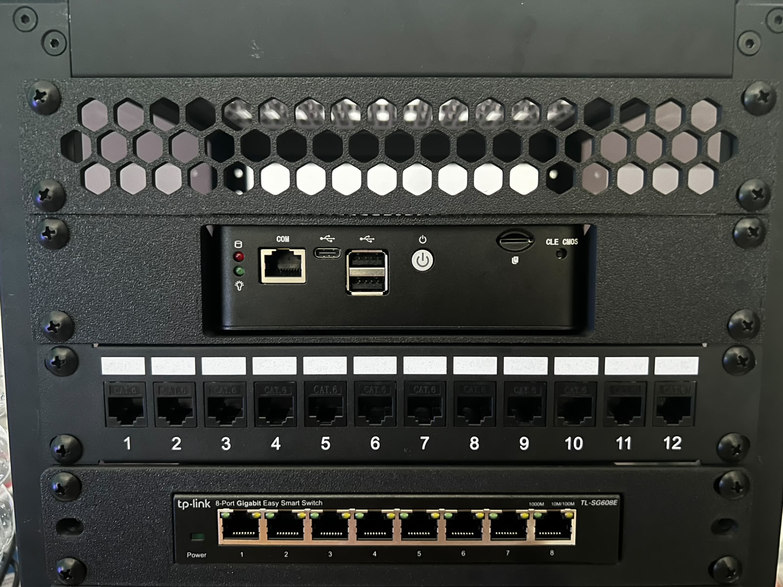 HUNSN RS34c 10inch Rack Mount - 1U & 2U Versions