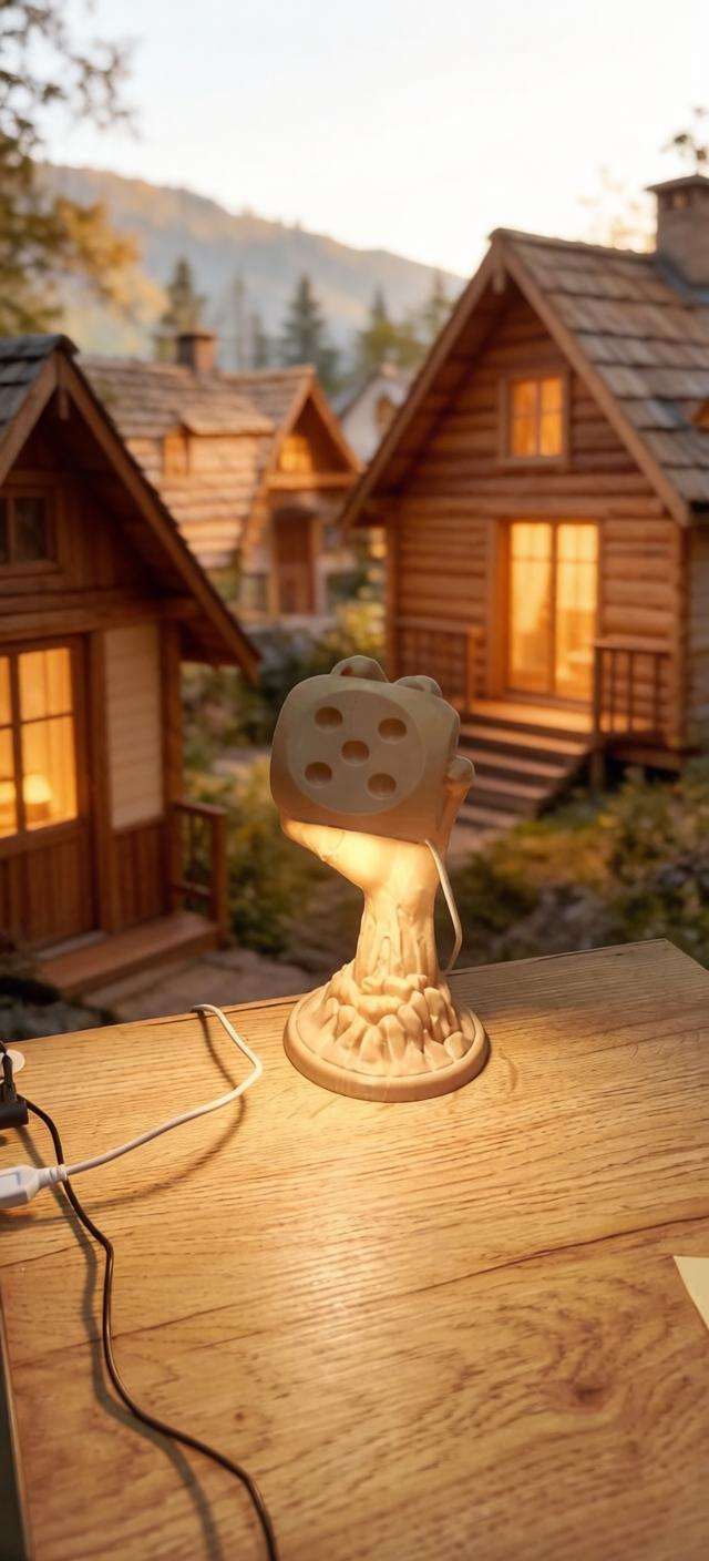 dice in hand -lamp kit 001