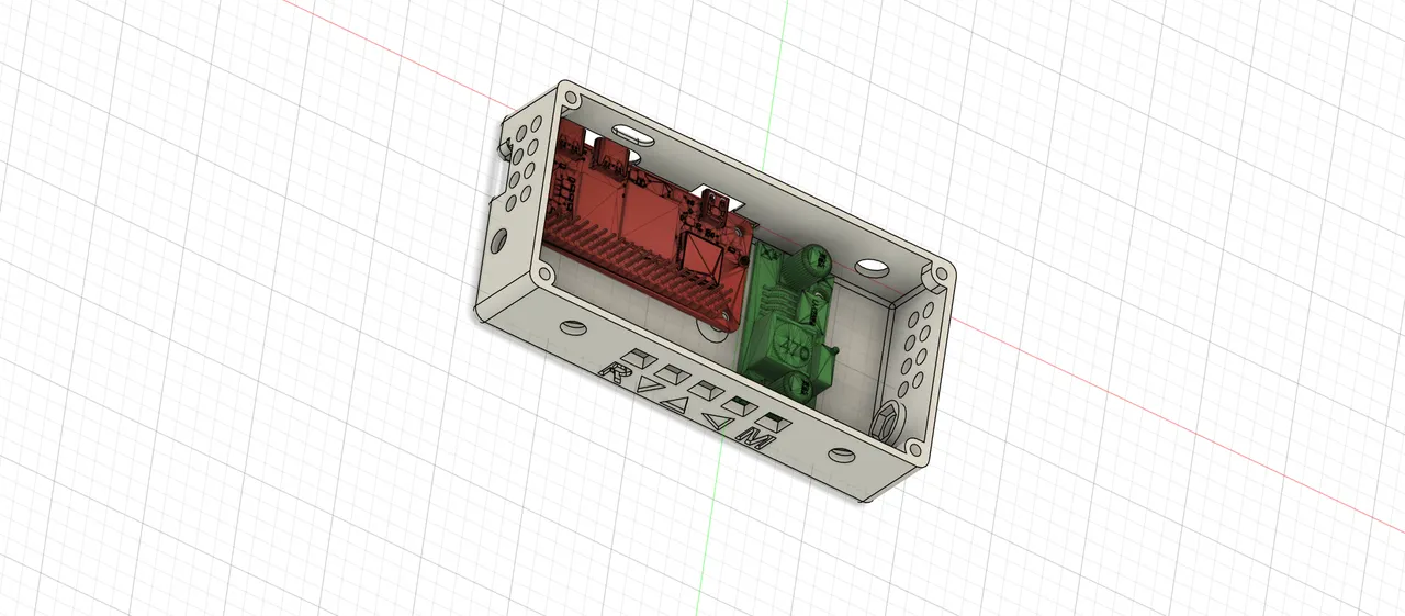 My OpenIPC & RubyFPV VRX Case Radxa Zero 3W V2 by Александр