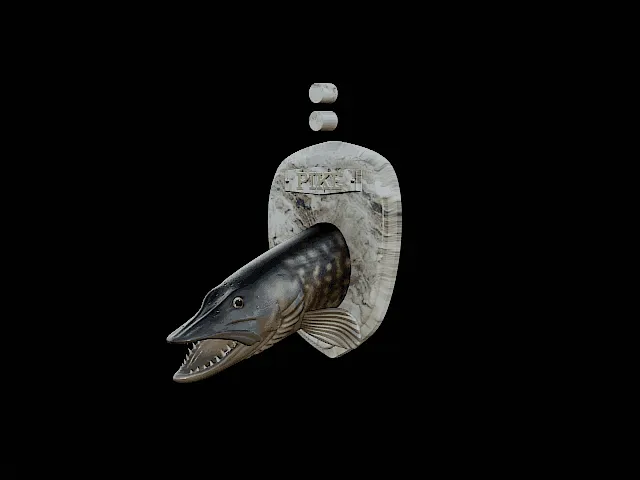 Northern Pike Open-Mouth Model