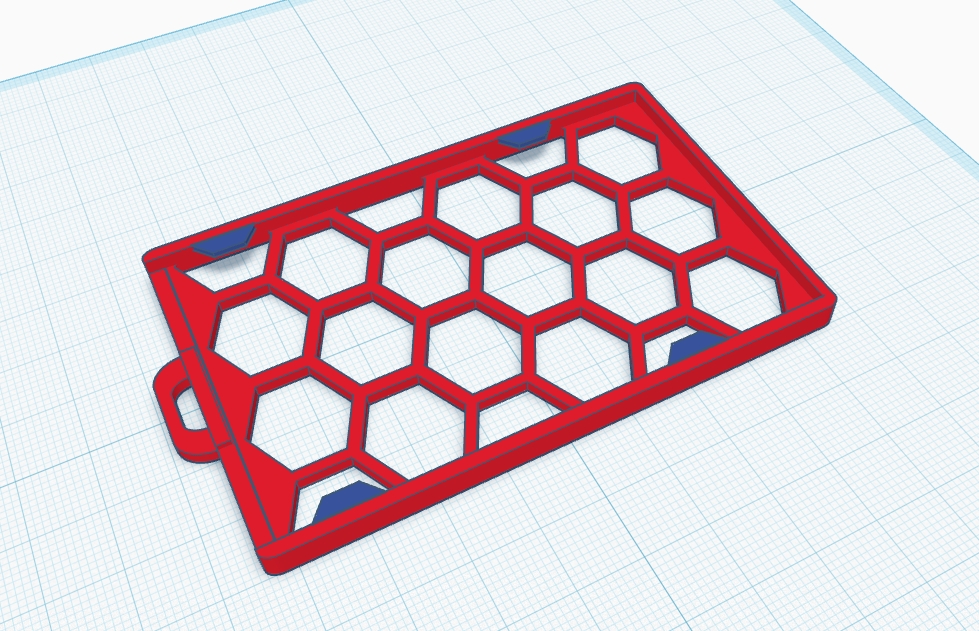 Hexagonal ID Card/Badge Holder — miniatura 2