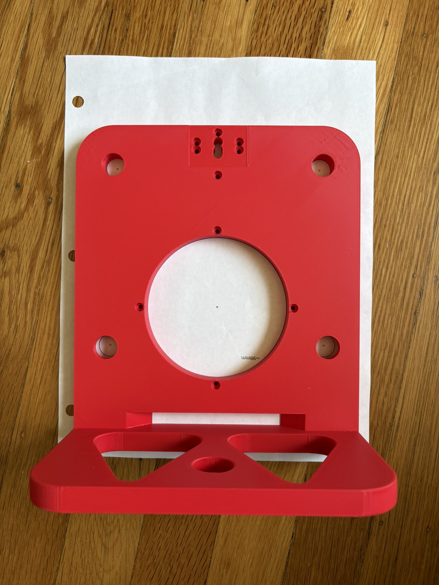 CSM Frame Cutting Template SVG
