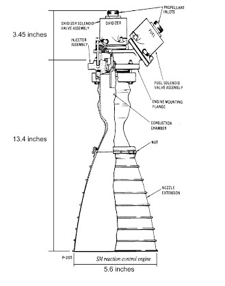 Miniatura 5 do modelo 3D RD-4 Thruster Nozzle Apollo Programm