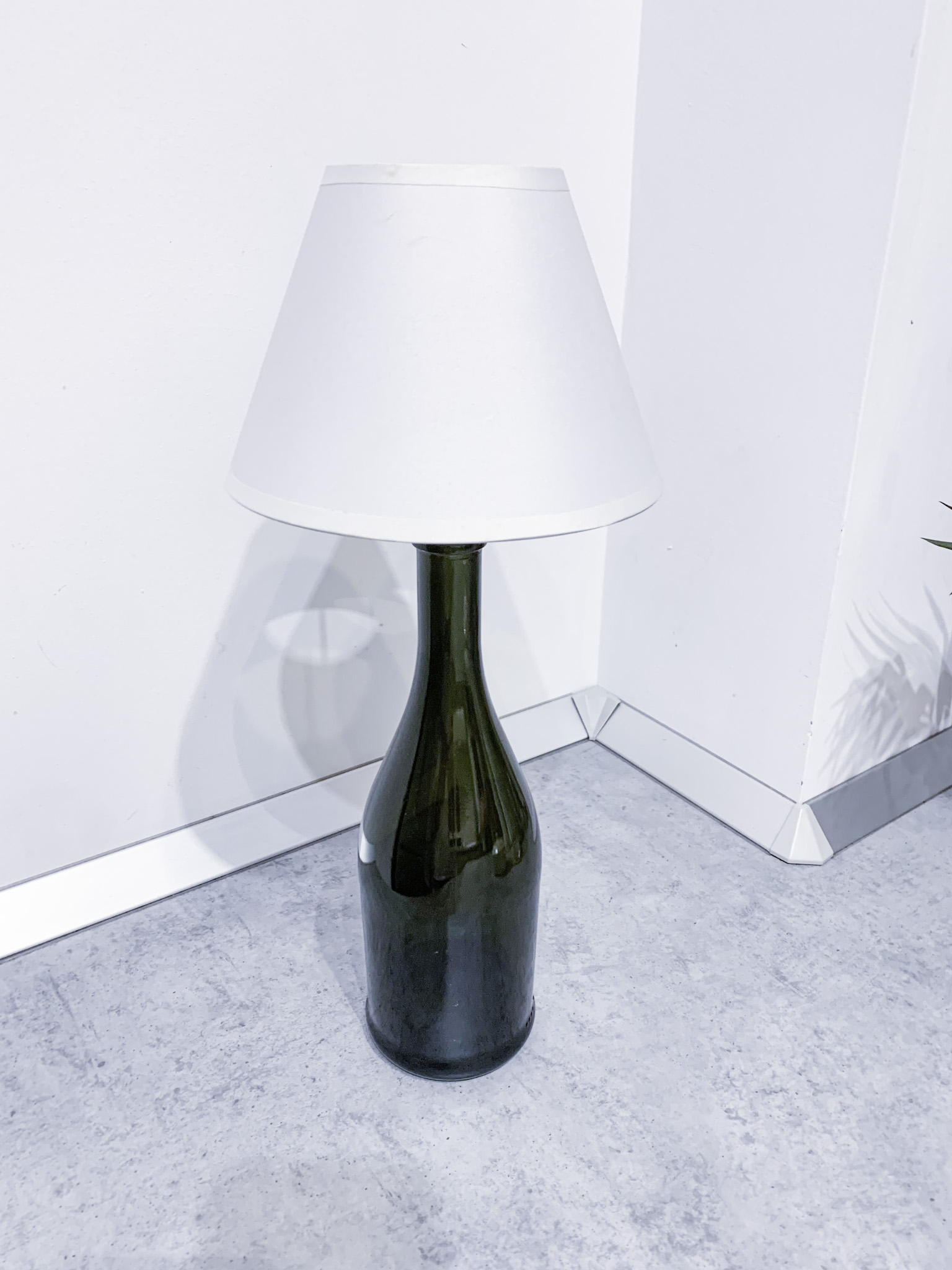Lamp Adapter for bottle of wine