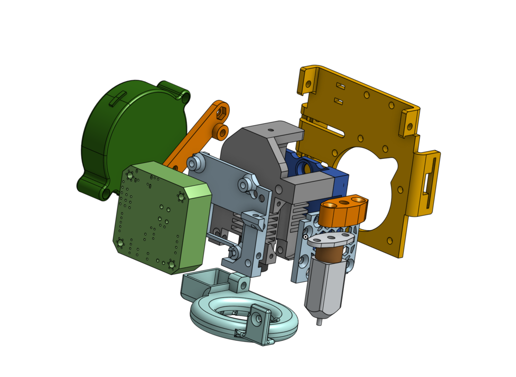 Kingroon KLP1-210 CeramicHotend adapter for EBB42