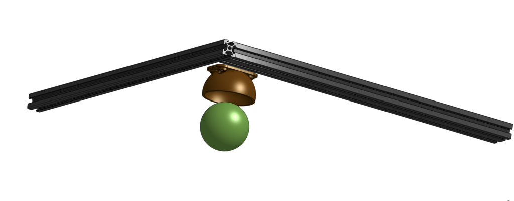 Anet A8 Plus tennis ball stand