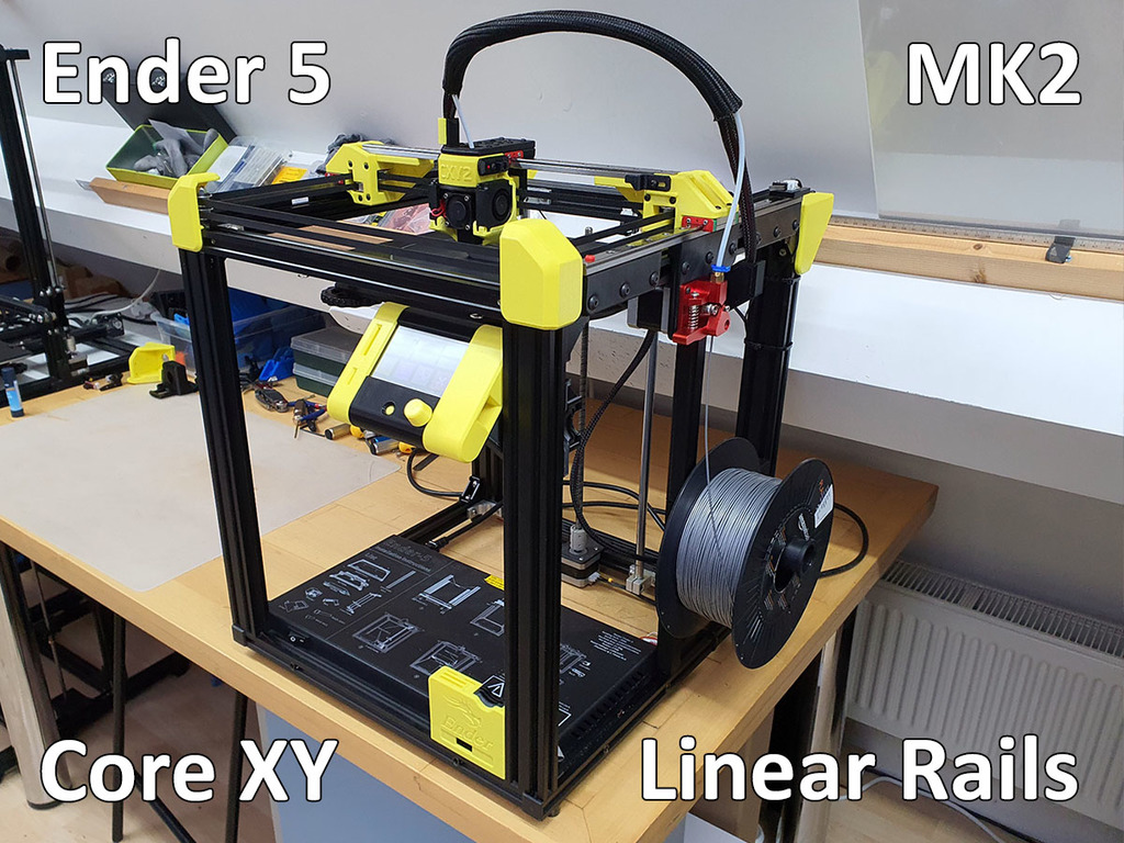 Ender 5 Core XY with Linear Rails MK2