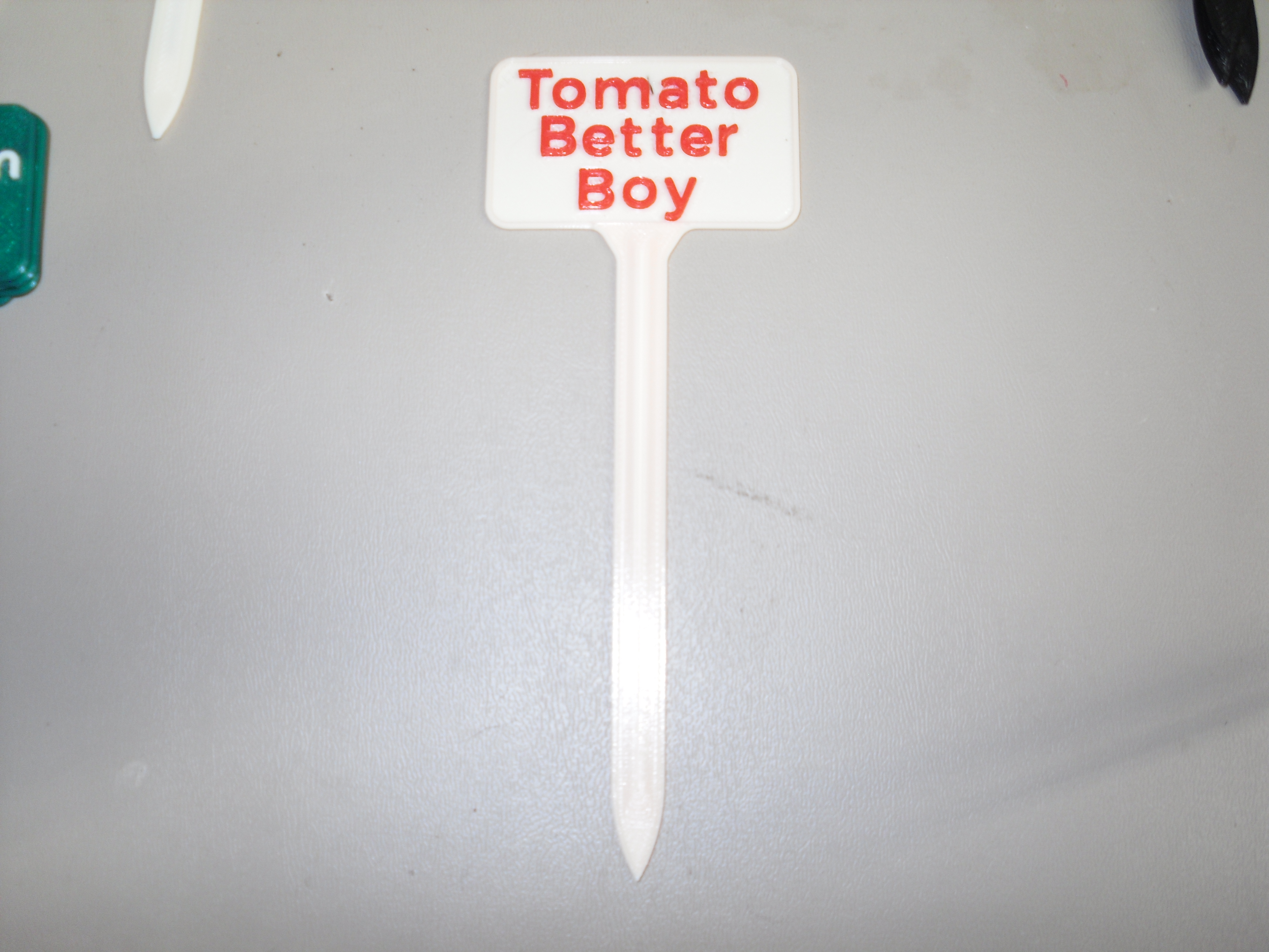 Plant Label Better Boy Tomato