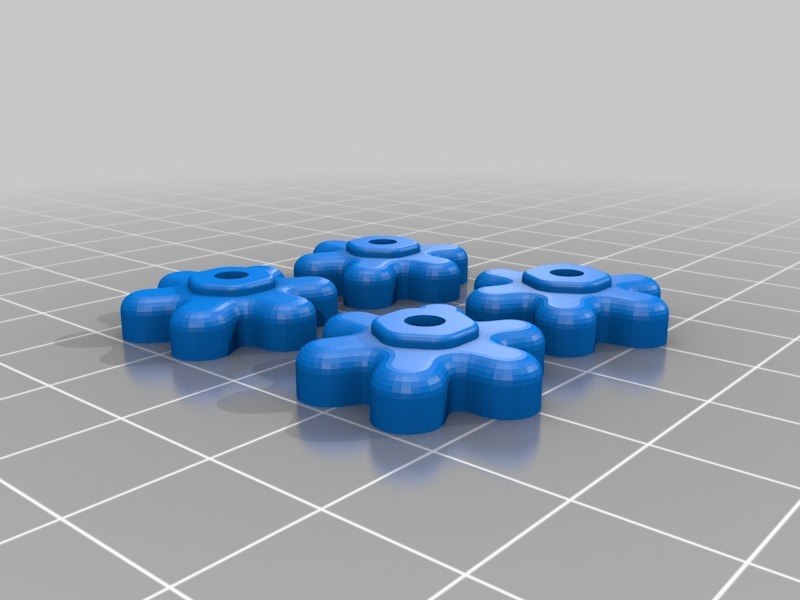 Bed Thumbwheel with M3 retention