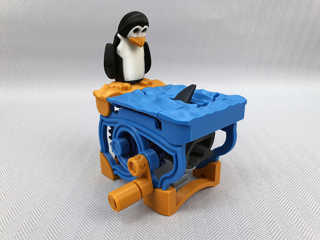 Miniatura 5 do modelo 3D Shark Attack