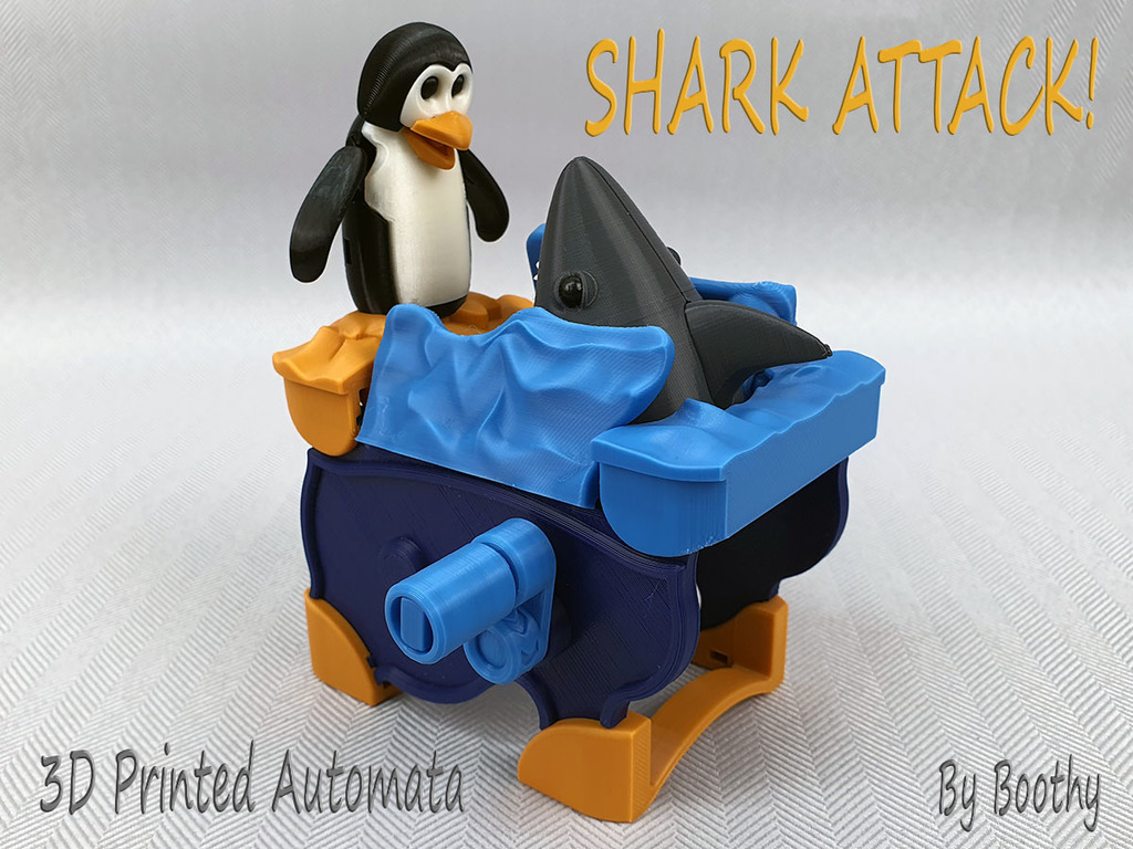Miniatura 30 do modelo 3D Shark Attack