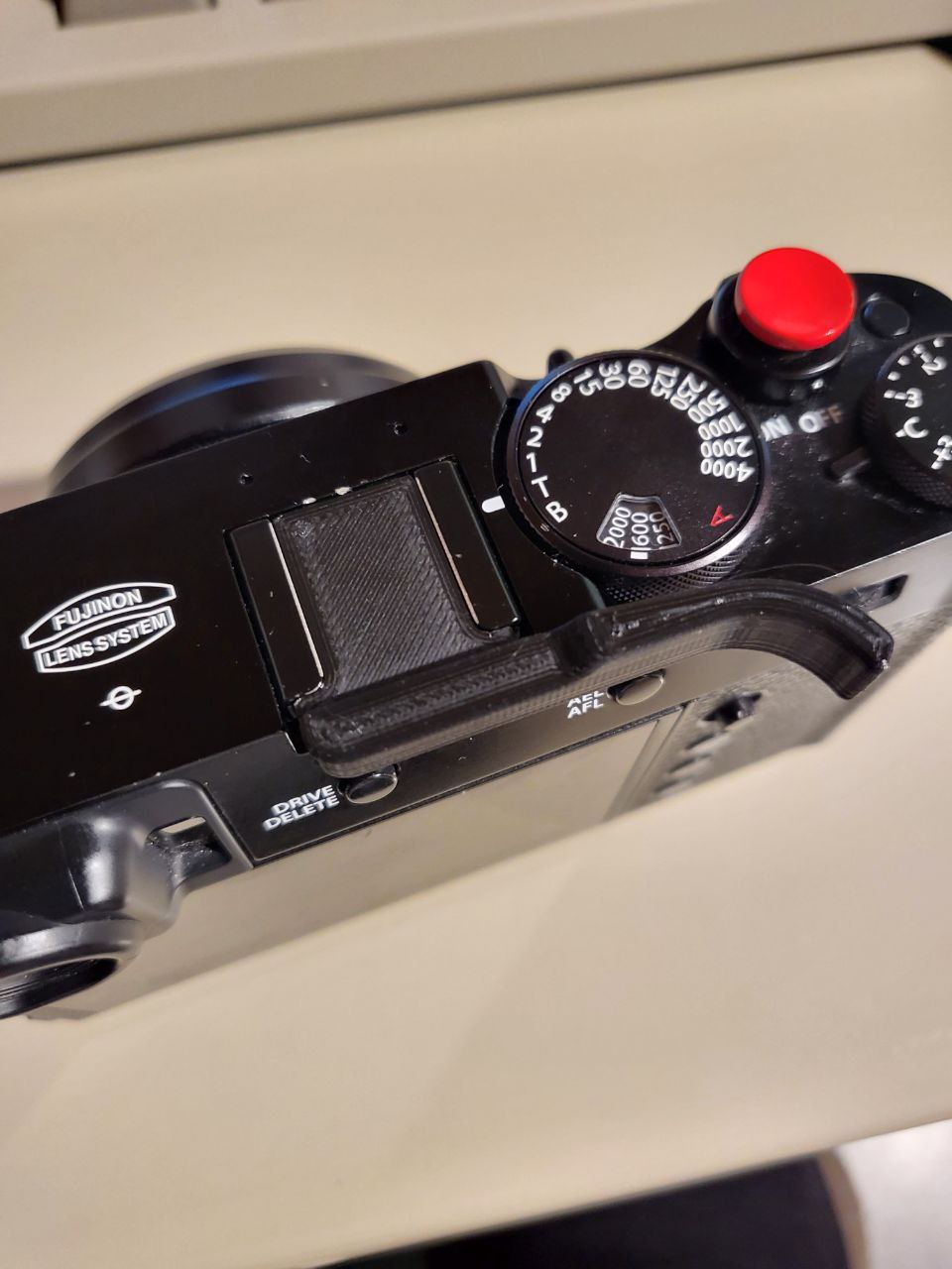 Thumb grip for Fujifilm X100V