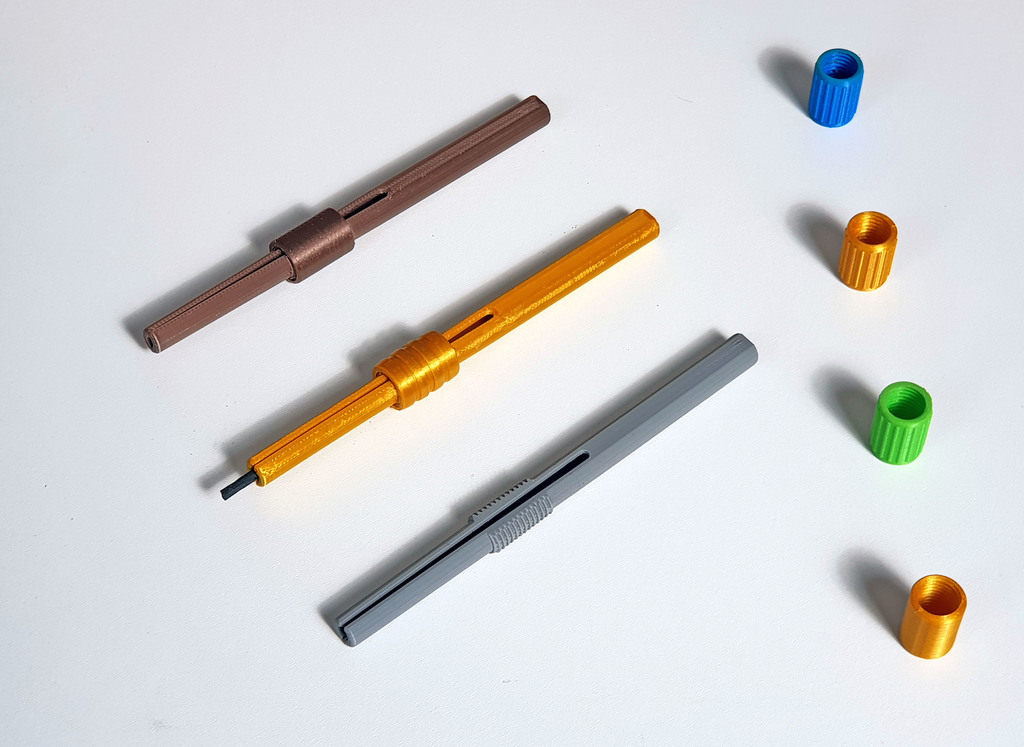 Sketching Charcoal Stick Holder for Artists by boothyboothy Download