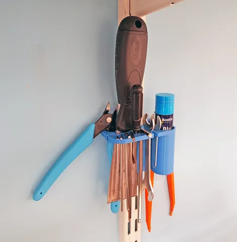 Printer`s Tool Holder\Clip for Spur\Slotted Shelving