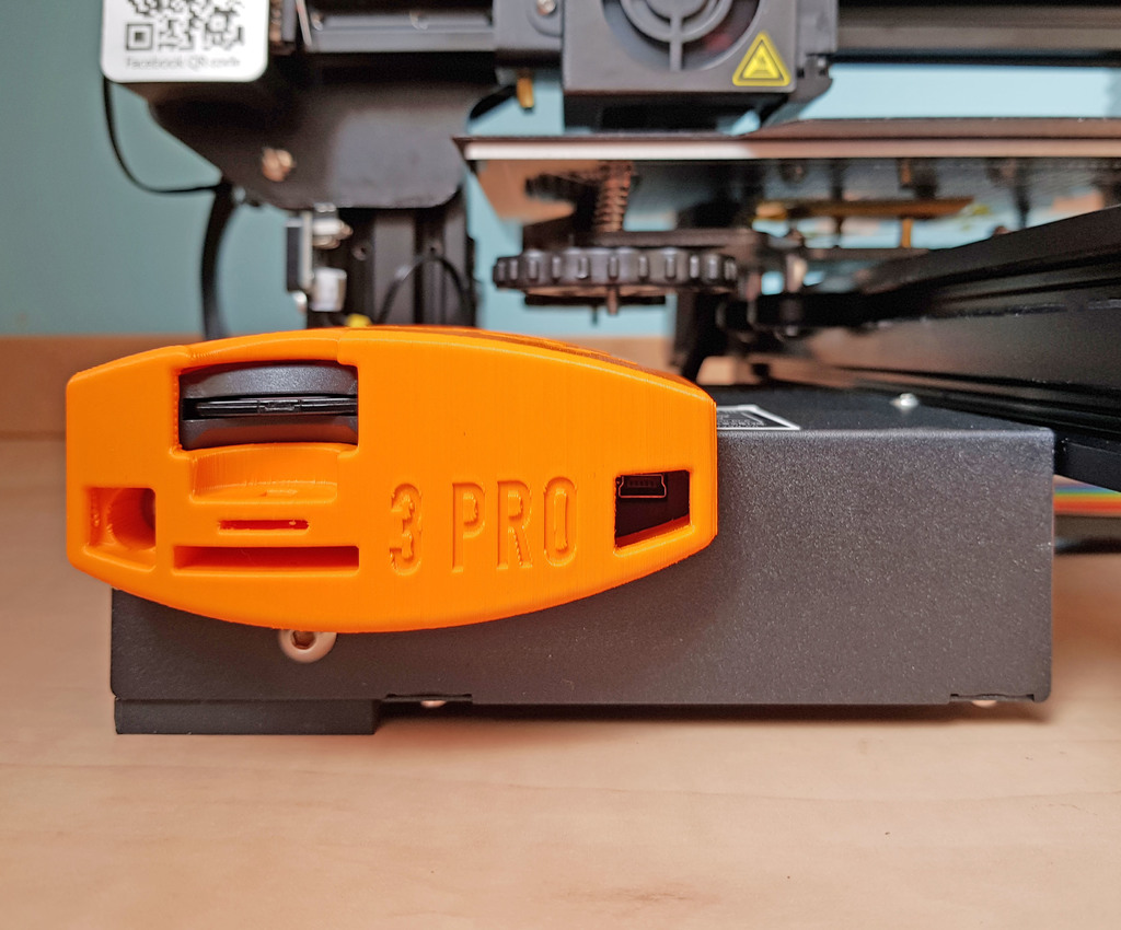 Creality Ender 3 PRO SD Card Adapter Housing by boothyboothy Download