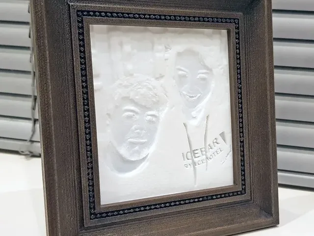 Flexible LIthophane Picture Frame