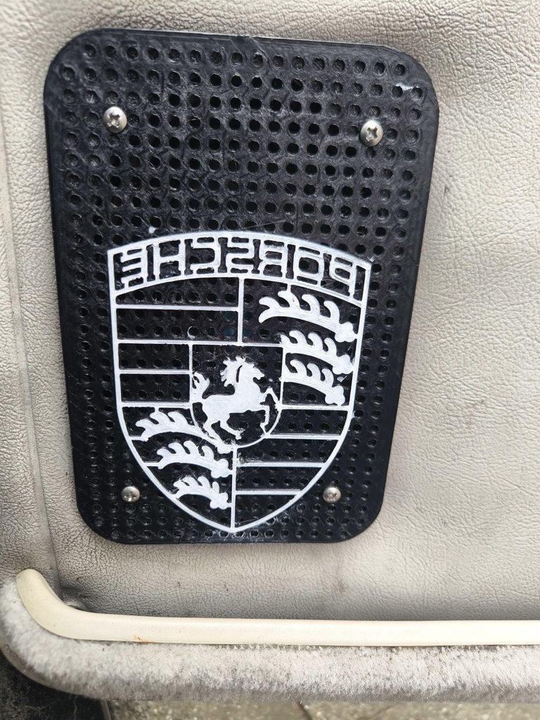 Porsche 944 grill speaker
