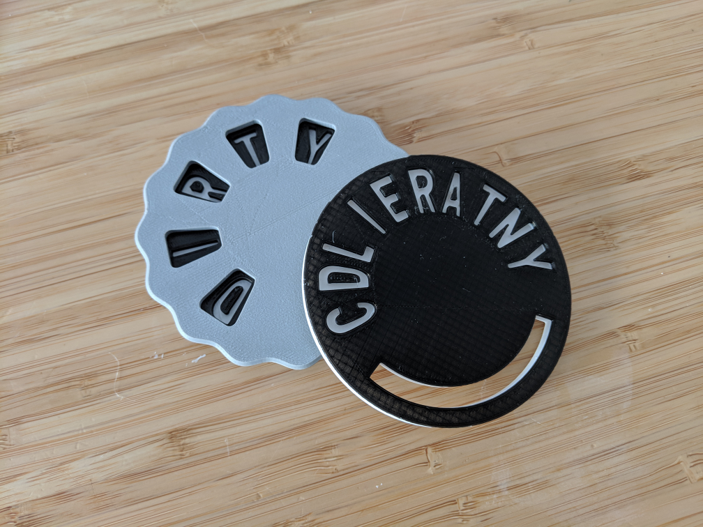 Dishwasher Clean/Dirty sign (Rotating indicator)