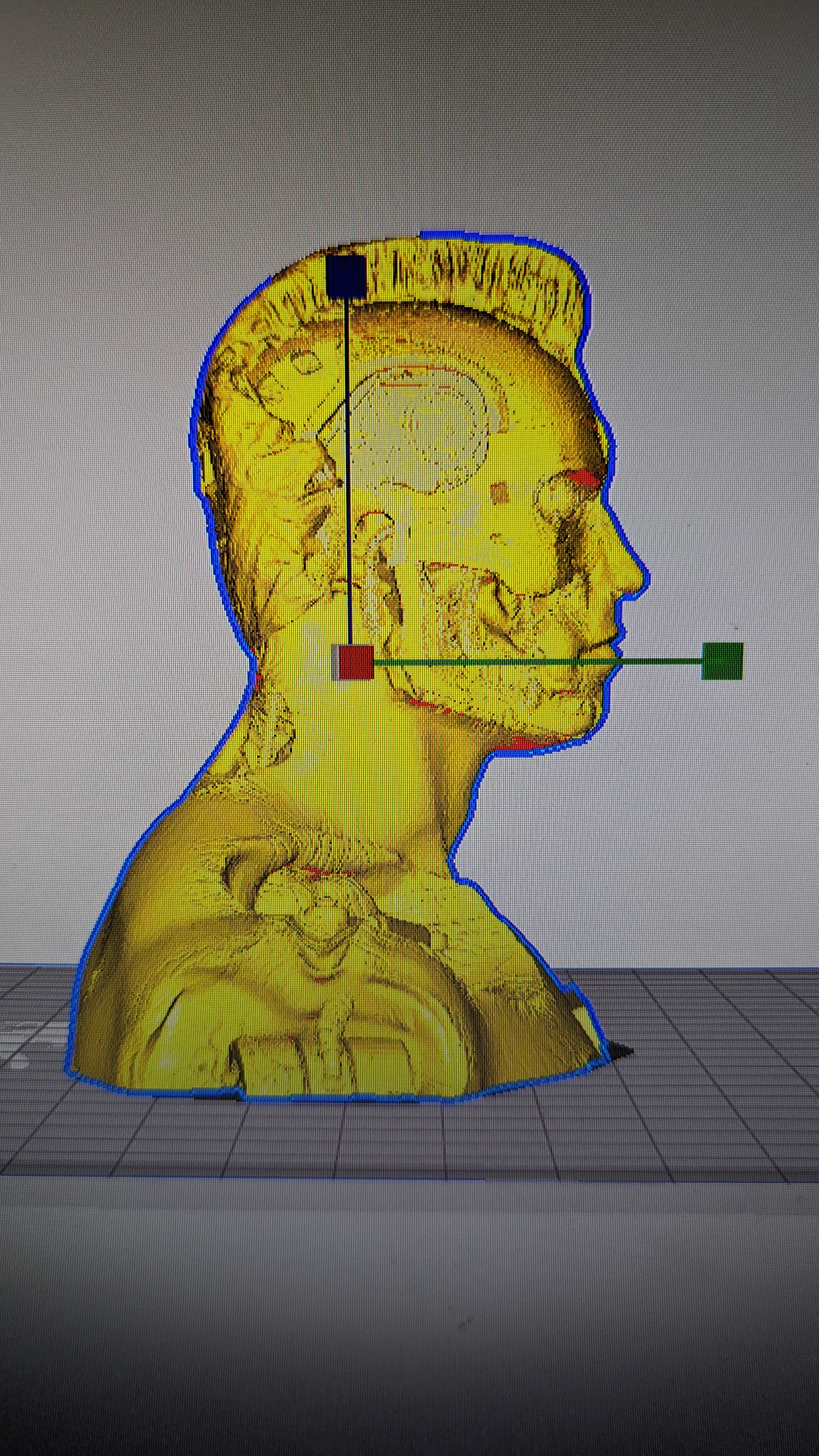 Miniatura 3 do modelo 3D Buste terminator T-800