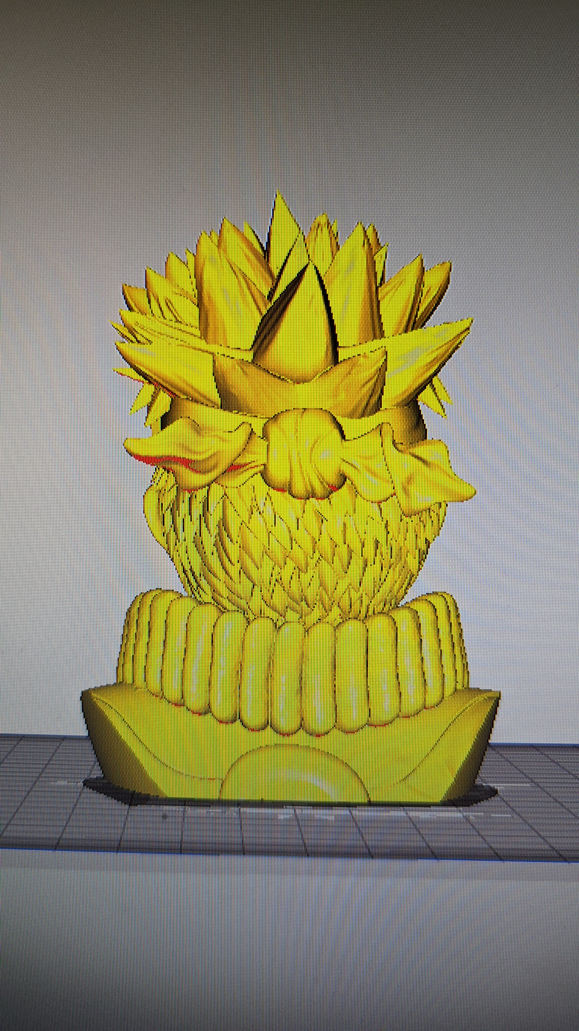 Miniatura 2 do modelo 3D Bust naruto