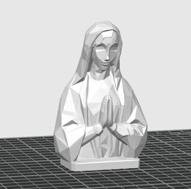 Miniatura 2 do modelo 3D Ave Maria