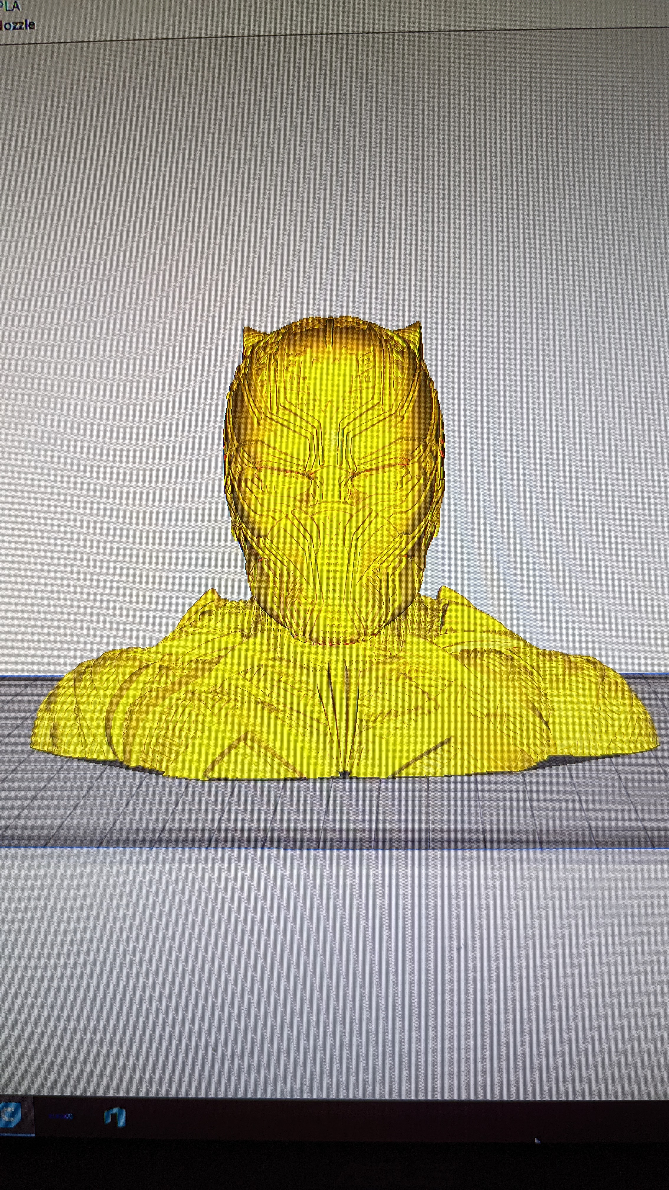 Bust black panther