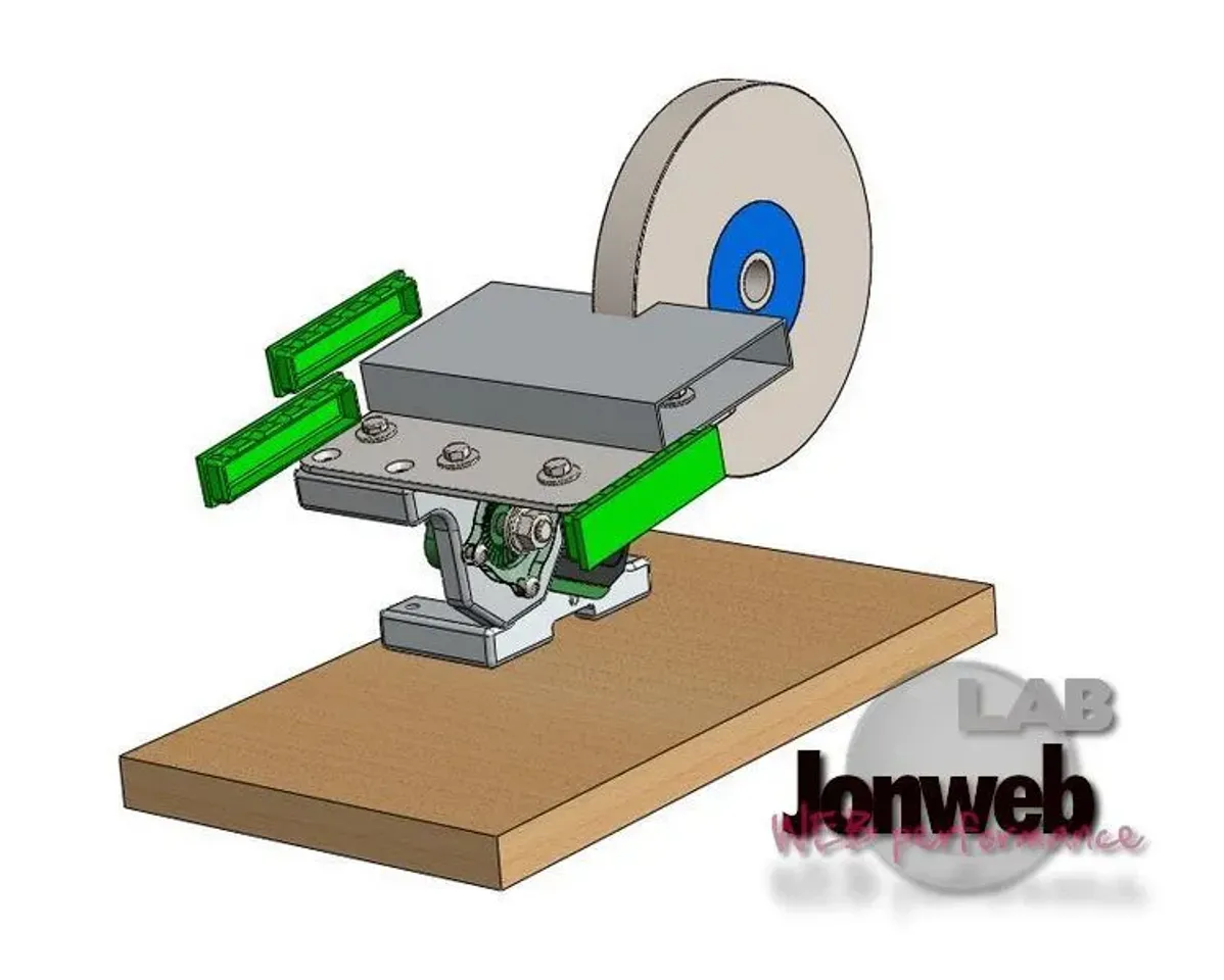 Knife sharpening jig by foobar9000