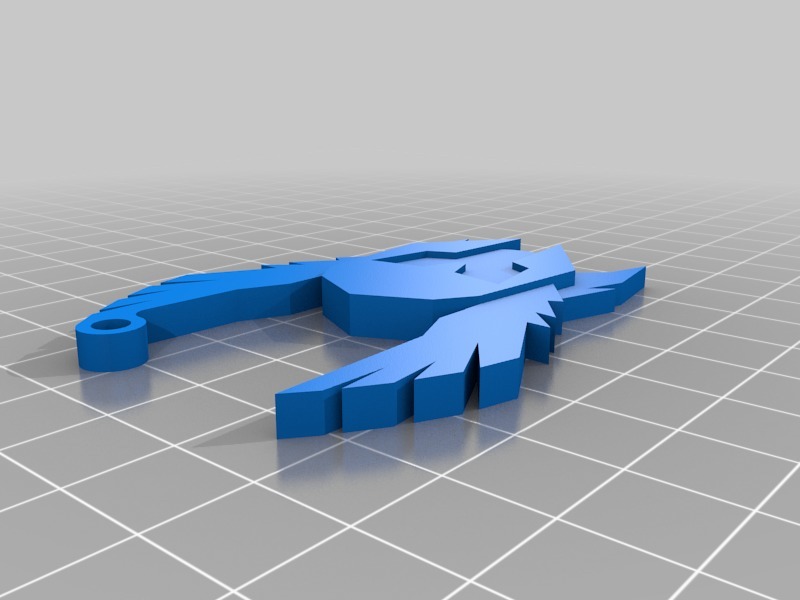 Miniatura 3 do modelo 3D Keychain Thor Minimal