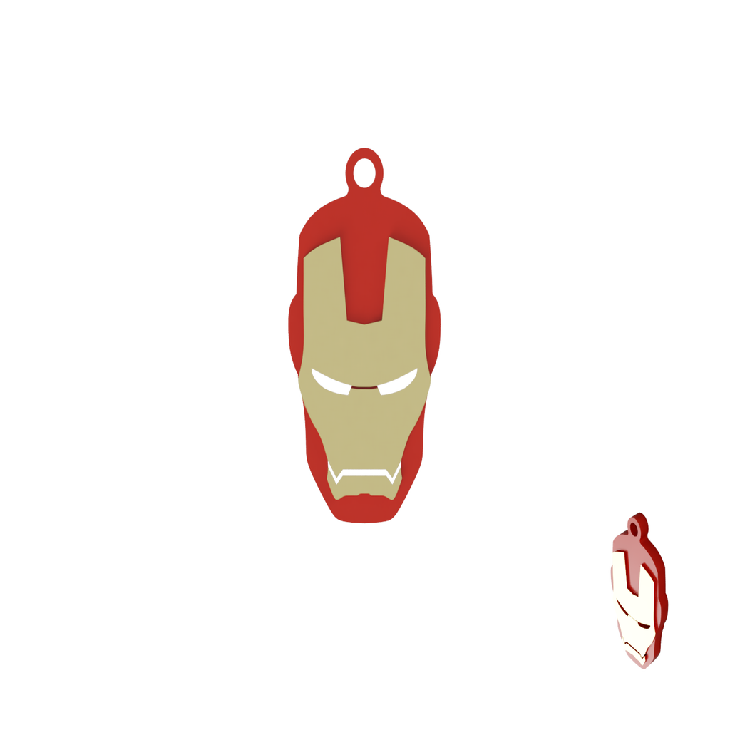 Keychain Ironman Minimal