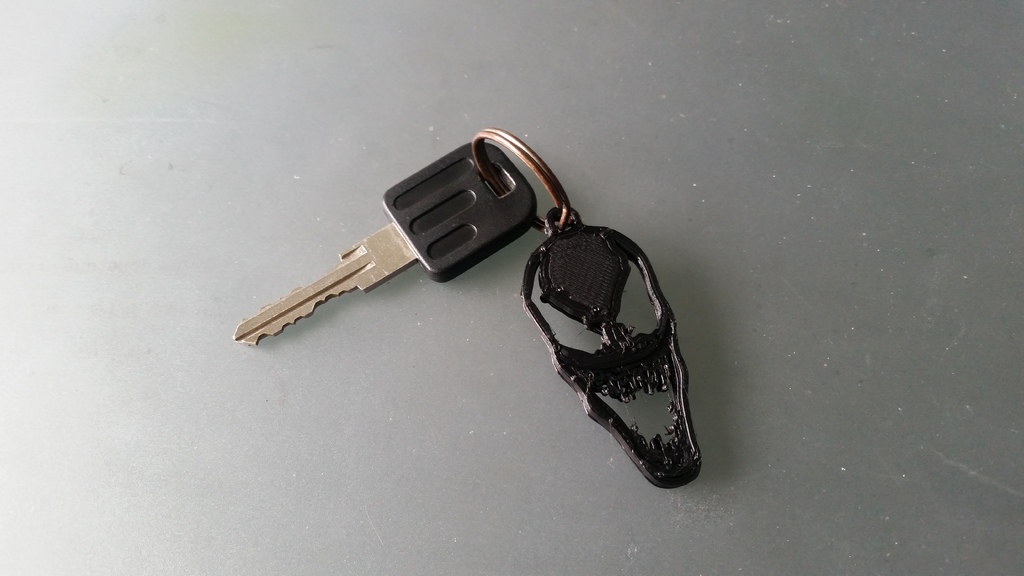 Miniatura 3 do modelo 3D Keychain Venom Minimal 