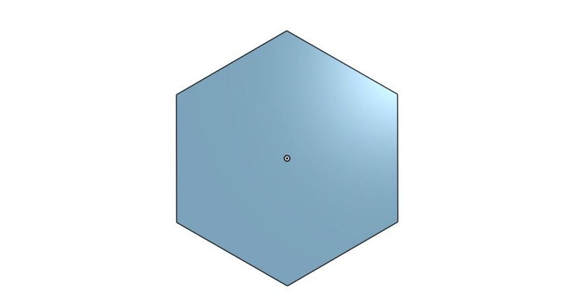 Hexagon by repair3D | Download free STL model | Printables.com